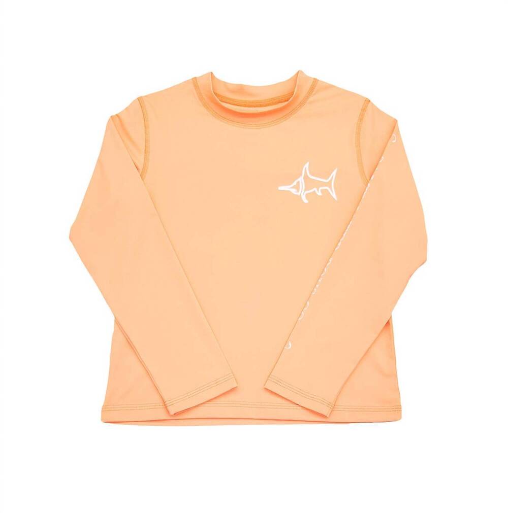NEW SALTWATER BOYS CO. boys rashguard top in coral